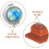Mini Globe Model Silver Accurate Scale Dollhouse Study Decoration 4