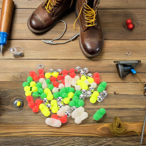 50Pièces De Billes En Multicolores 2
