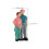 10Pcs Multi Color Miniature Garden Landscape Figurines for Model Train 2