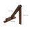 2Pcs Coffee Wood Wall Hanging Lamp Bracket Foldable Adjustable Holder 2