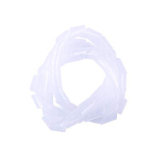 10mm White Cable Protection Sleeve for Bundling, Flexible Wire Hose Cover with Neutral Appearance