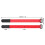 Cable Ties 12 Inch Hook and Loop with Adjustable Buckle Reusable Color Coded Straps 10 Pack 2