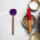 Maillet Percussion Violet Feutre Doux Pour Bol Chantant Maison 3