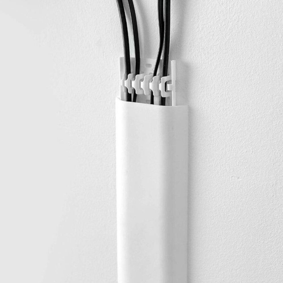 Cable Management Box For Desk And Tv, Wall Mount Cable Organizer With Easy Access Openings 9330225822943