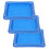 3Pièces Enfant Gonflable Portable Bleu En PVC Durable 1