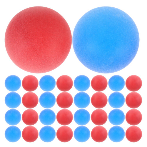 100Pièces De Ping-Pong PP Mates Multicolores Pour Jeux De