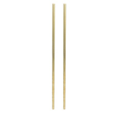 2Pièces Tige Ronde En Laiton Massif Pour Bricolage Science