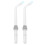 2Pièces Jet Pression Hydropulseur Gris Portable 1