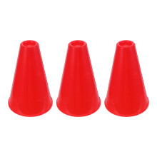3Stk Rotes Megafon Noisemaker Für Sportspiele Und Outdoor-Partys