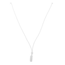 Lightweight Silicone Hearing Aid Retainer Strap White Anti-Loss