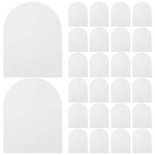 40Pièces Protège-Langue Jetable Transparent Amer