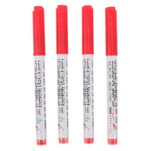 4Pcs Red Waterproof Marker Pens for Tombstone Lettering and Repair