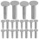 28Paires Goujons Acier Pour Assemblage Couteaux Argent 1