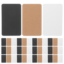 600Pcs Assorted Color Study Cards Blank Flashcards for School Training