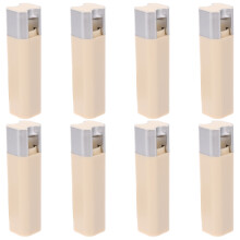 8Pièces Accessoires Poignées Blind Cord Finitions Beige Résistantes
