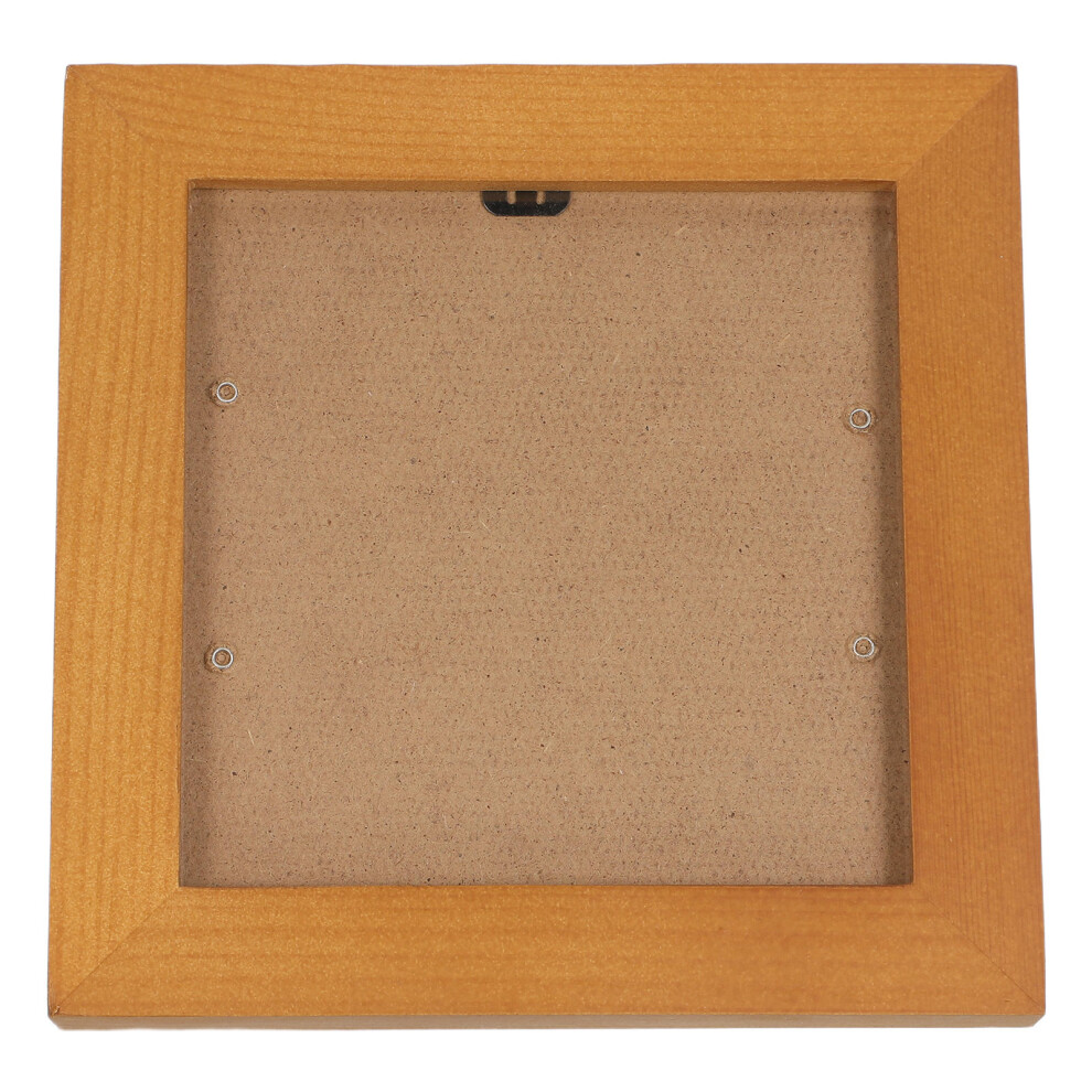 Photos - Accessory 2Pcs Rustic Wooden Cd Storage Frame Brown Album Display Stand