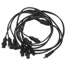 2Pcs 1 to 4 Perm Rod Splitter Resistant Dc