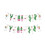 Alpaca Cactus Bunting Hawaiian Party Decor 2PCS 1