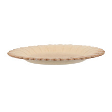 Light Yellow Wooden Sunflower Ring Dish Versatile Jewelry Holder