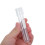 50Pcs Plastic Test Tubes with Covers Clear Liquid Sampling Tubes 7