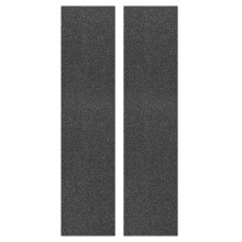 2Pcs Black PVC Grip Tape Strips for Skateboards Durable Non-Slip Deck