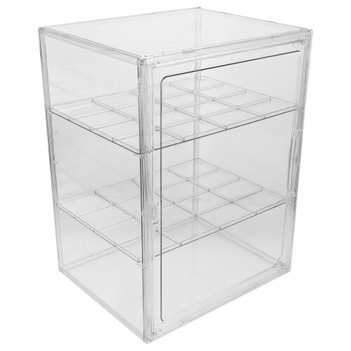 Stackable Transparent Acrylic Baby Feeding Bottle Storage Drawer