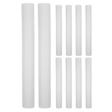 10Pcs Craft Foam Dowels White Cylinders for Modeling and Floral Decor