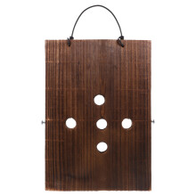 Coffee Wood Plant Wall Holder Vertical Garden Planter for Home Use