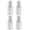 4Pcs Silver Metal Threaded Pole Adapter for Broom and Mop Handles 1