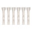 6Pcs White Iron Curtain Track Bracket Heavy Duty Wall Mount Support 1