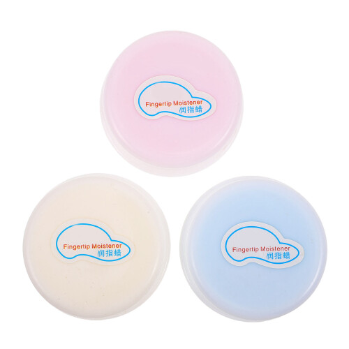 3Pièces Pad Cire Doigts Pour Compter Billets Protection