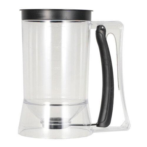 Black Handheld Pancake Batter Dispenser Cupcake Scoop Tool