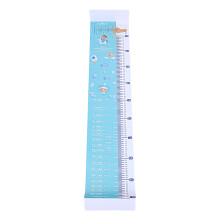 Blue PVC Child Height Measuring Board for Stable Baby Growth Chart