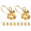 10Pièces Boucles D'oreilles Clip Non Perçante 1