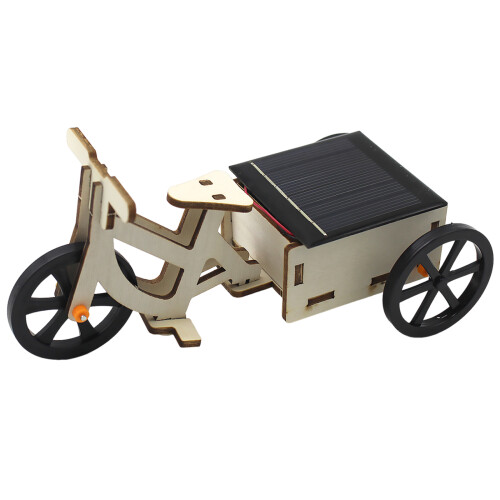 2St Gele Solar Tricycle Kit - Educatief Stem Bouwpakket