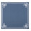 Foldable Blue Mahjong Mat for Table Noise Reduction Gaming Surface 1