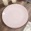 25 cm runda plasttallrikar i blush rose guld (10-pack) 1