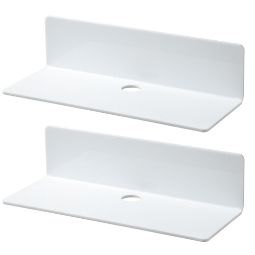 Washranp acrylic floating shelves wall-mounted 2 pcs