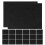 100Pièces Protège-Carpettes Jetables Non- Noir 1