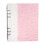 Pink Office A5 6 Hole Ring Binder Cover PP Protector 1