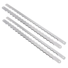 4Pcs Serrated Stainless Steel Bread Cutter for Smooth Slicing