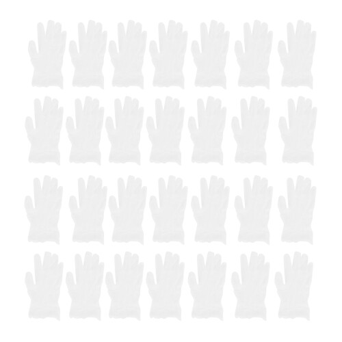 100Pièces Ambidextres Jetables Protection Mains Nail Art