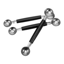 3St Duurzame Rvs Melon Baller Scoop Voor Ijs En Vleesbal