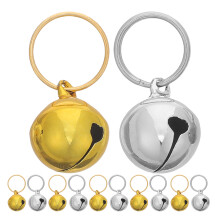 16Pcs Loud Metal Pet Bells for Dog Collars Assorted Color Charms