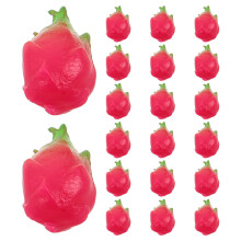 20Pièces Mini Fruits En Plastique Rose Pour Cuisine Maison De