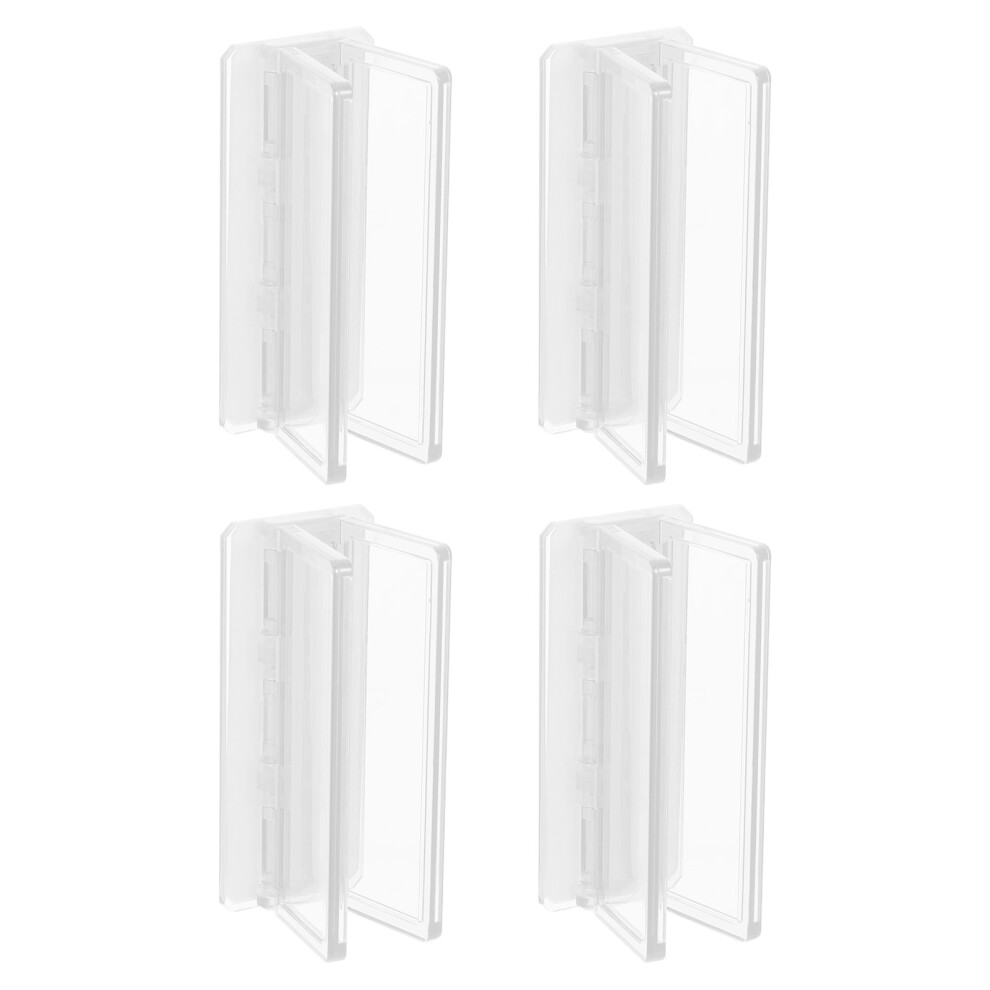 Aboofan 4Pcs Transparent Child Safety Sliding Door Locks Plastic For Home Use