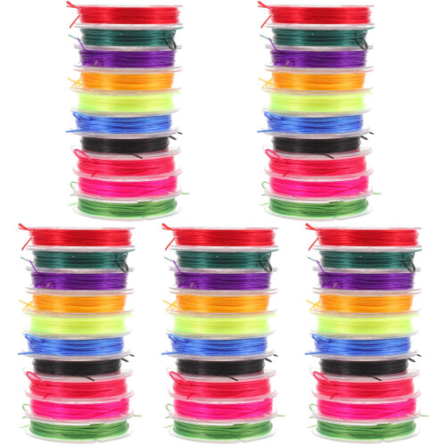 50 Élastique Coloré Pour Bracelet DIY Fil