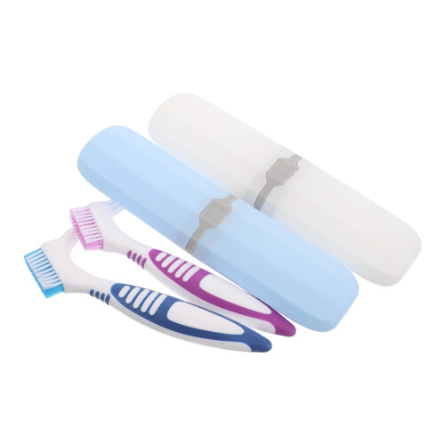 1Ensemble Étui De Transport Pour Boîte De Dentier