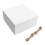 Vita presentaskar med lock, 12-pack, 20x20x10 cm 1