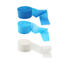Crepe Paper Streamers 2200cm x 4.5cm – 3 Rolls